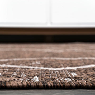 Carwa Tribal Diamond Trellis Indoor/outdoor Area Rug